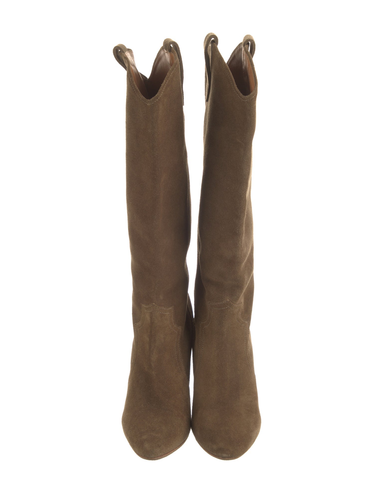 Isabel Marant Suede Western Boots